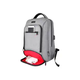 Urban Factory Mixee Edition Backpack 15.6" Grey - Sac à dos pour ordinateur portable - 15.6" - gris, noir (MCE15UF)_3